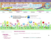 Tablet Screenshot of os-dravograd.si